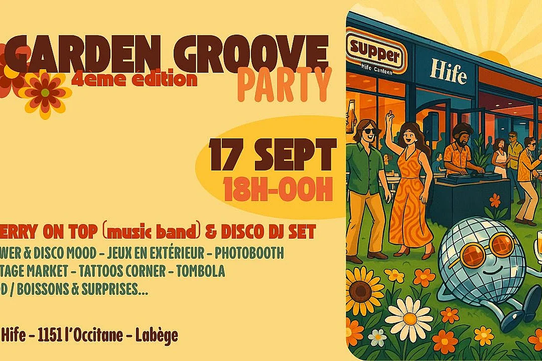GARDEN GROOVE PARTY