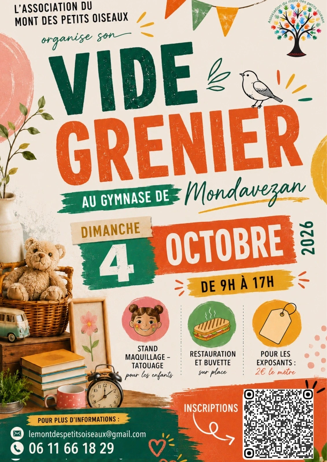 VIDE GRENIER MONDAVEZAN