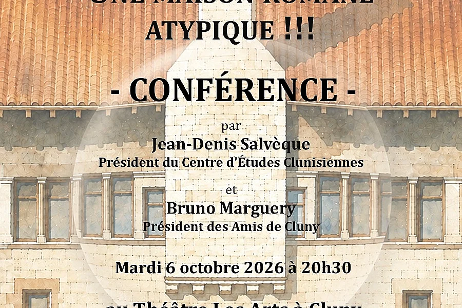 Conférence : L’Hôtel des Monnaies à Cluny - Une maison romane atypique !