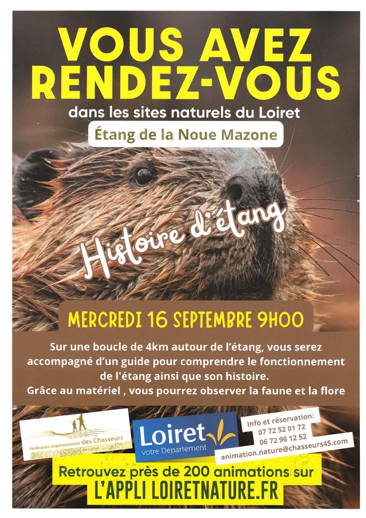 Histoire d'étang