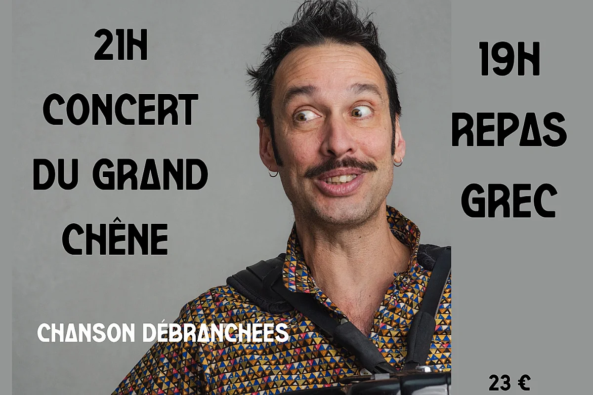 Repas Grec et concert du Grand Chêne à Emmaüs