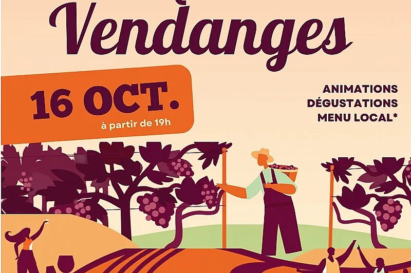 Banquet des vendanges en Entre-deux Mers
