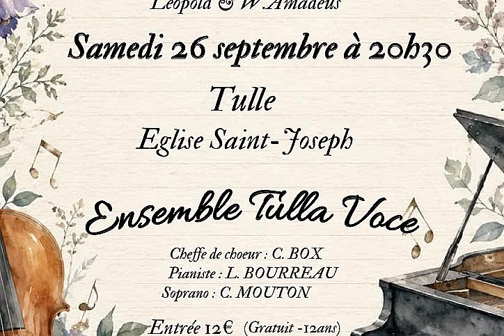 Ensemble Tulla Voce : Concert : "Airs de famille" chez les Haydn, les Mendelssohn et les Mozart