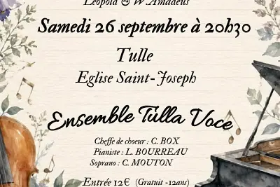 Ensemble Tulla Voce : Concert : "Airs de famille" chez les Haydn, les Mendelssohn et les Mozart