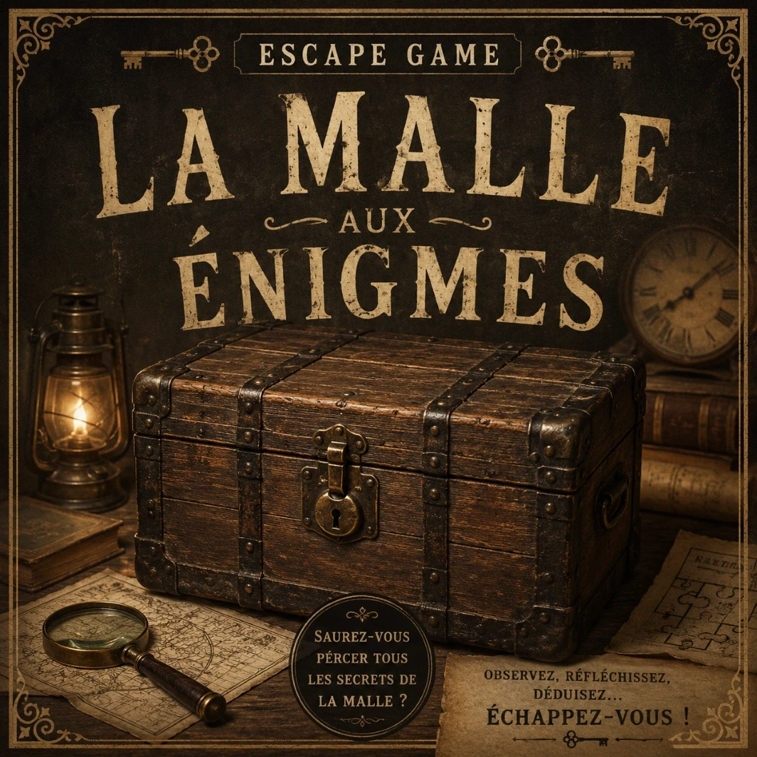 Escape Game / Le polar se met au vert / Malle aux énigmes
