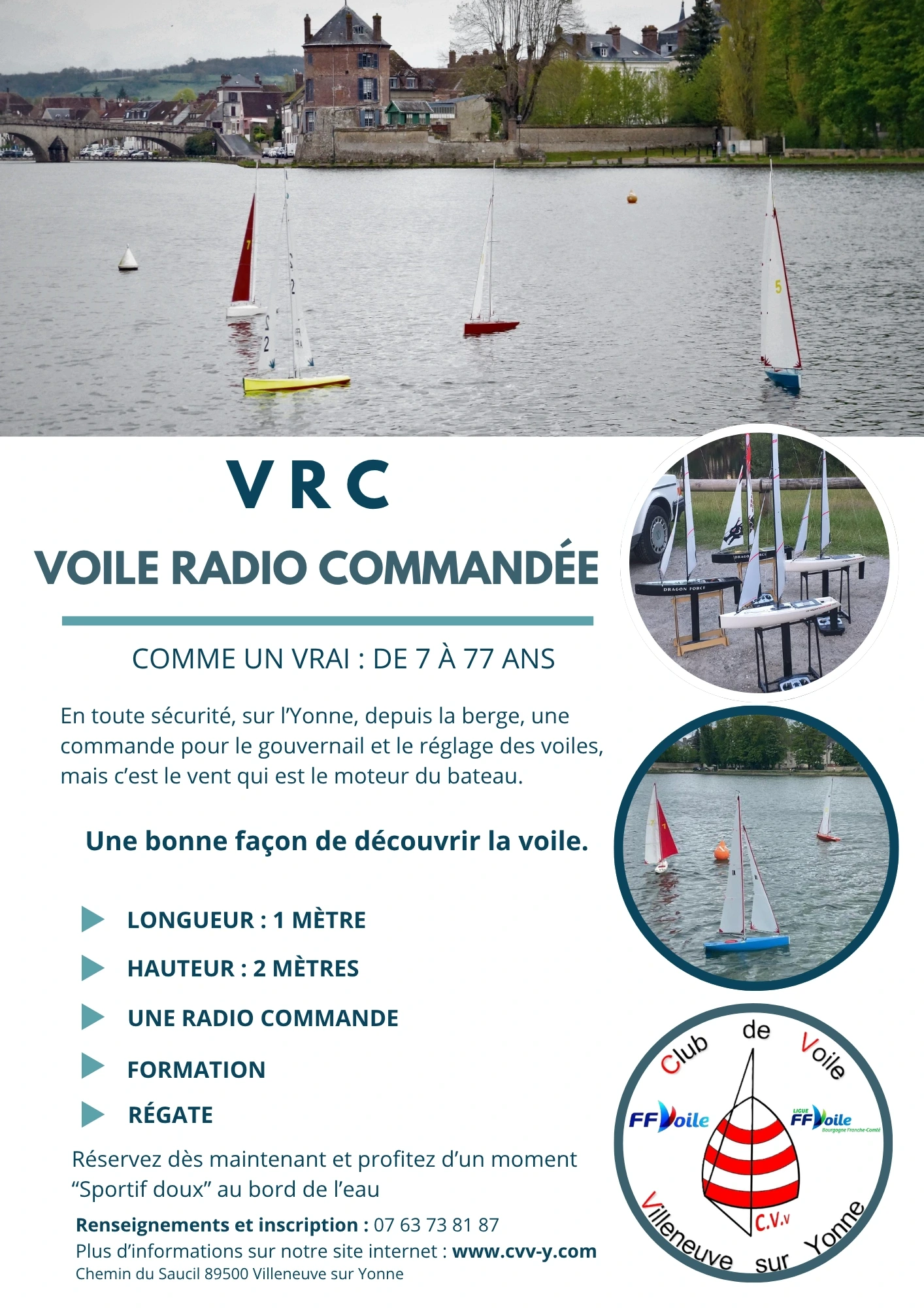 Journée découverte Voile Radio Commandée