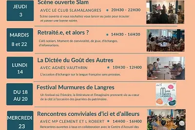 Rencontre conviviale d'ici et d'ailleurs