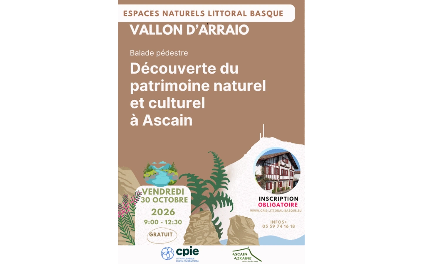 Balade : Le vallon d'Arraio, découverte du patrimoine naturel et culturel