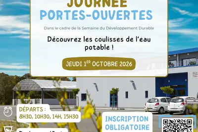 Journée portes-ouvertes : les coulisses de l'eau potable