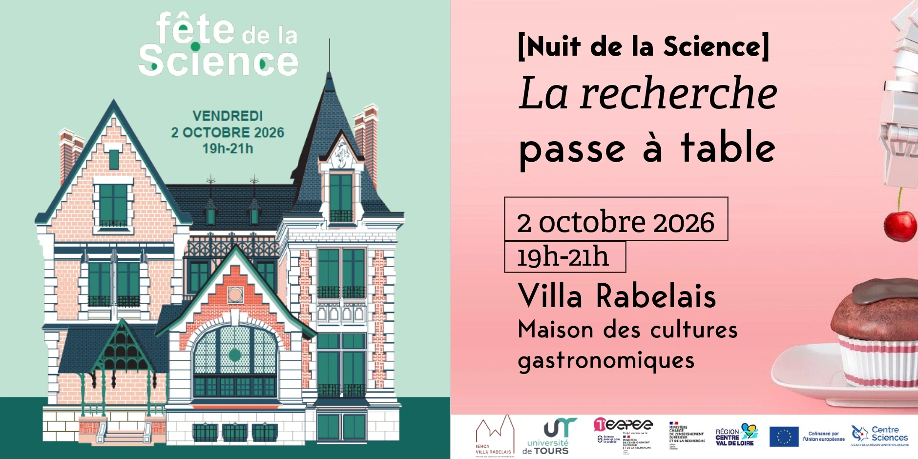 Nuit de la science : La recherche passe à table