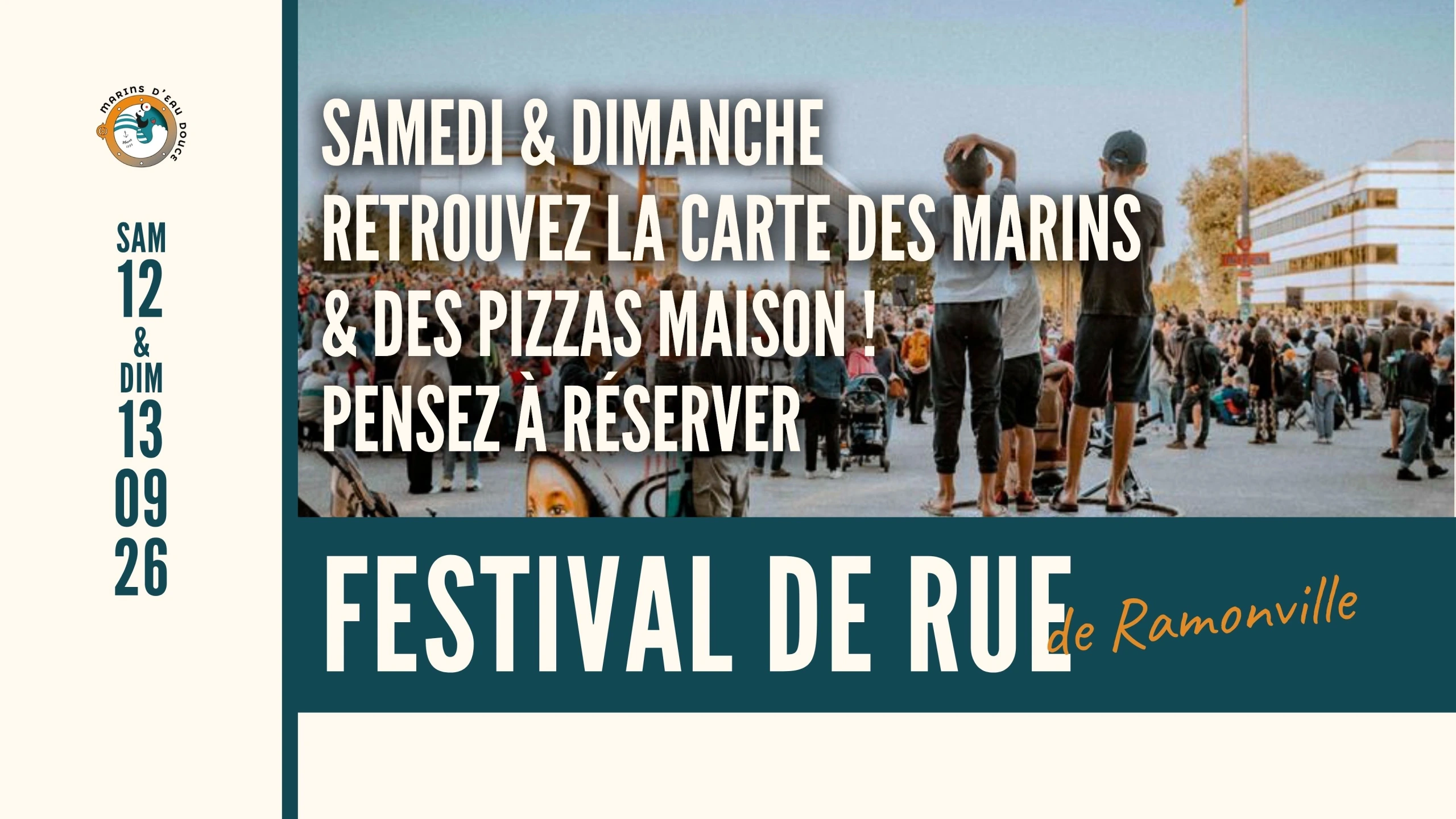 FESTIVAL DE RUE DE RAMONVILLE > LES MARINS D'EAU DOUCE