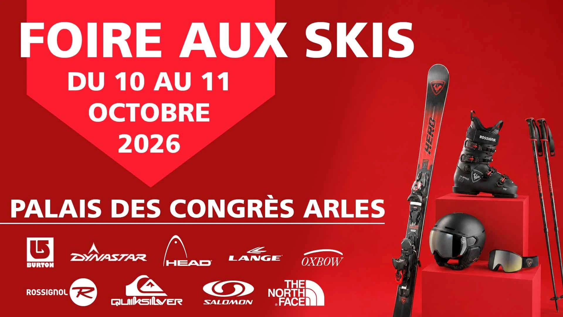 Foire aux Skis de Ski Discount France à Arles