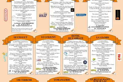 39ème Mois de la Gastronomie dans le Montargois