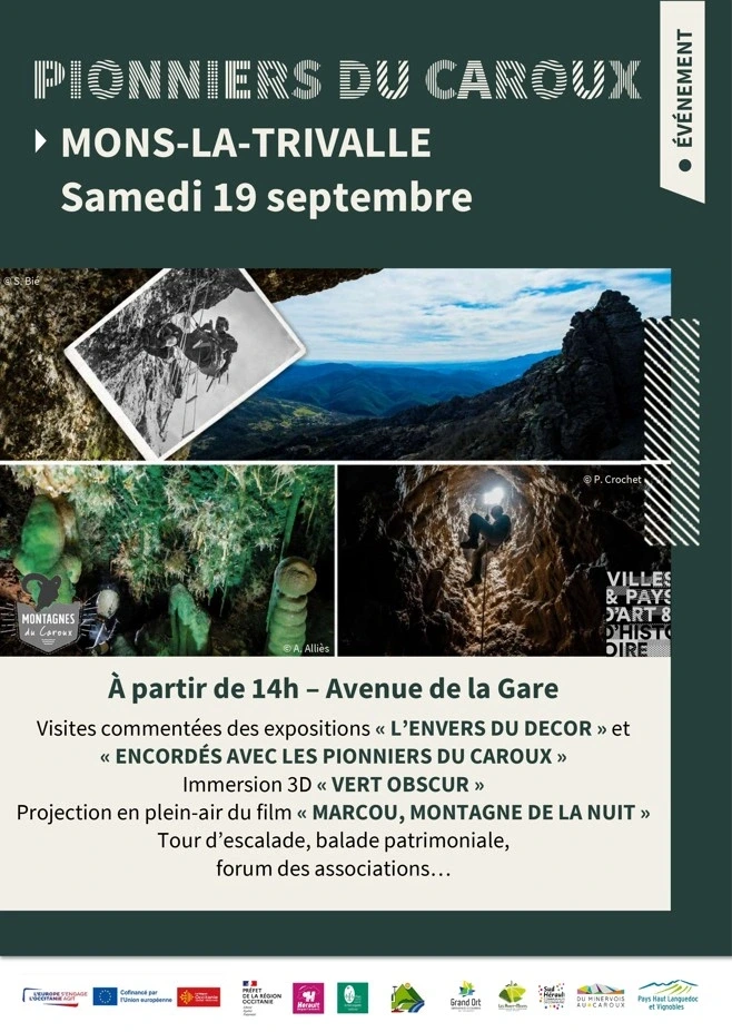 JOURNÉES EUROPÉENNES DU PATRIMOINE  - LES PIONNIERS DU CAROUX