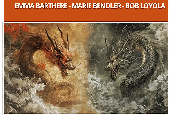 Exposition : Dragons, entre l'Orient & l'Occident - Emma Barthère, Marie Bendler et Bob Loyola