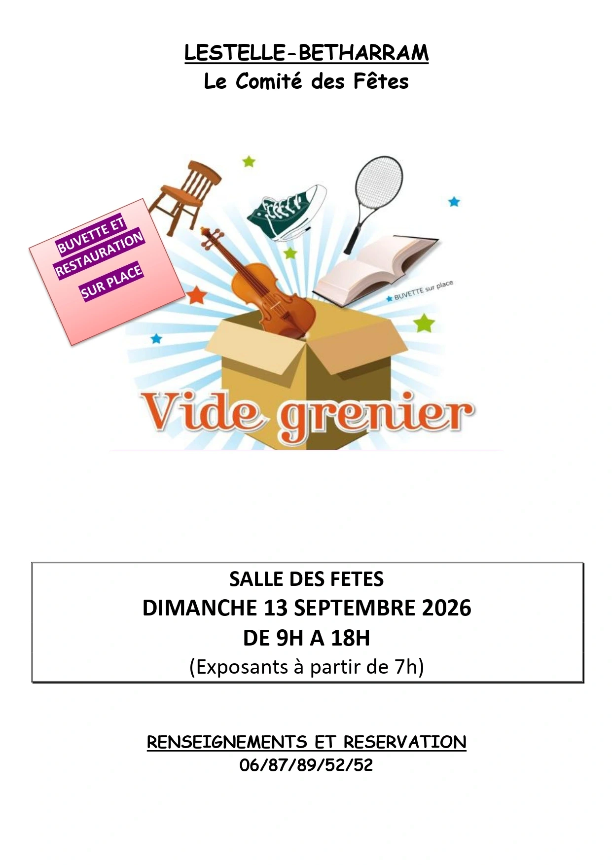 vide grenier