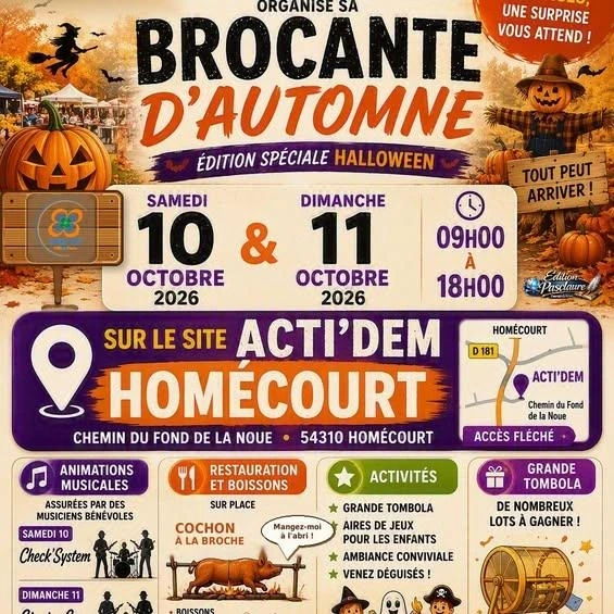 Brocante d'automne