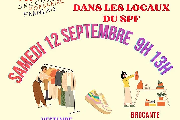 Braderie du Secours Populaire