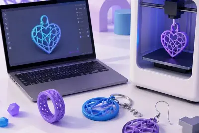 Atelier de création 3D : Création de bijoux & porte-clés
