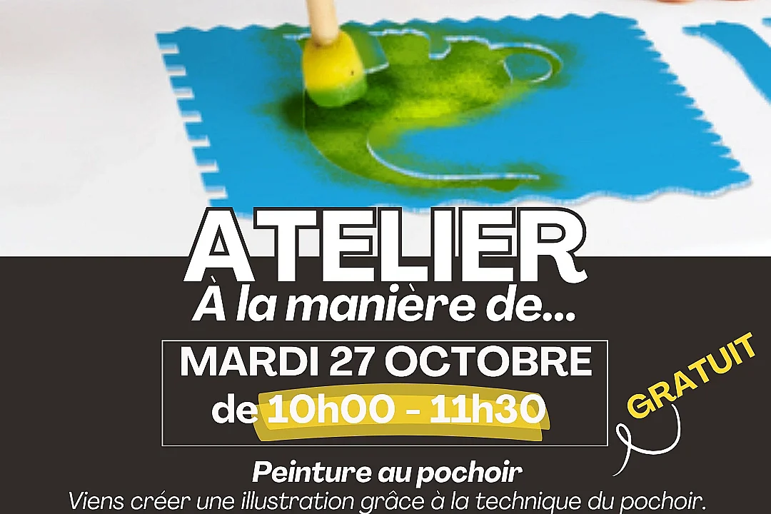 Atelier Créatif « A la manière de ... » à la Bibliothèque de Capdenac