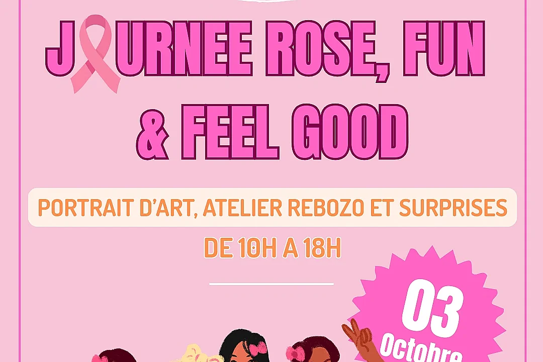 Journée rose, fun et feel good - Octobre rose