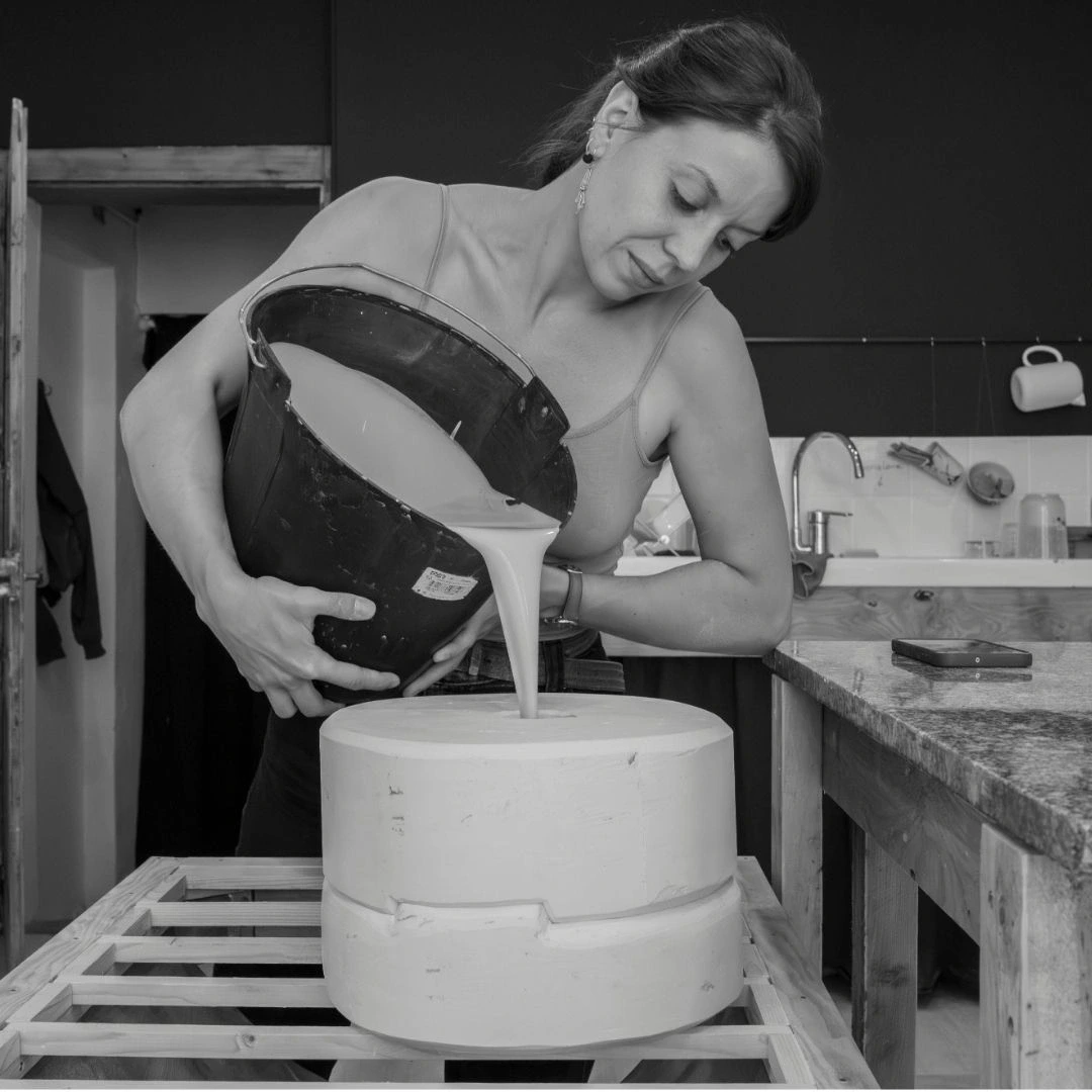 Visite-atelier adultes - Entre coulage et tessons : porcelaine recyclée - avec Gaële Design, céramiste
