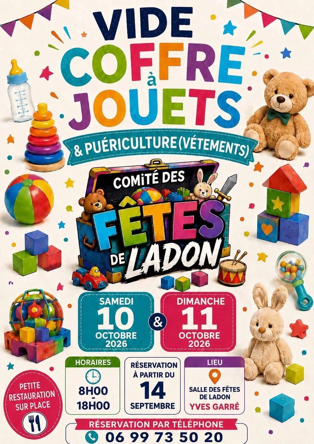 Vide-coffres à jouets