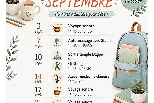Atelier Seniors : auto-massage