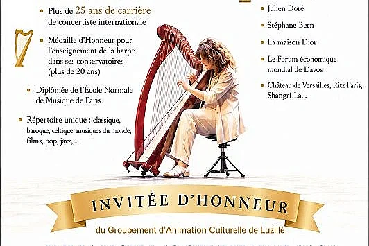 Myriam Serfass harpiste invitée d'honneur