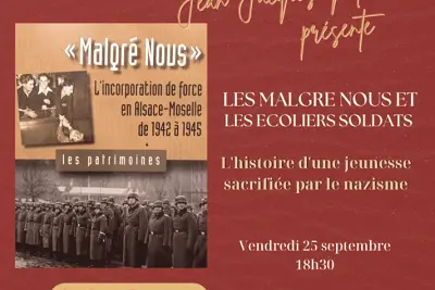 Jean-Jacques Mouraux présente Les Malgré nous et les écoliers soldats