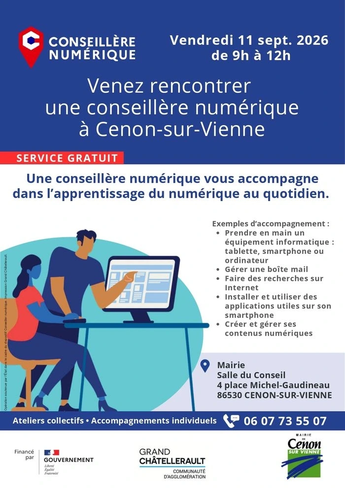 Venez rencontrer une conseillère numérique