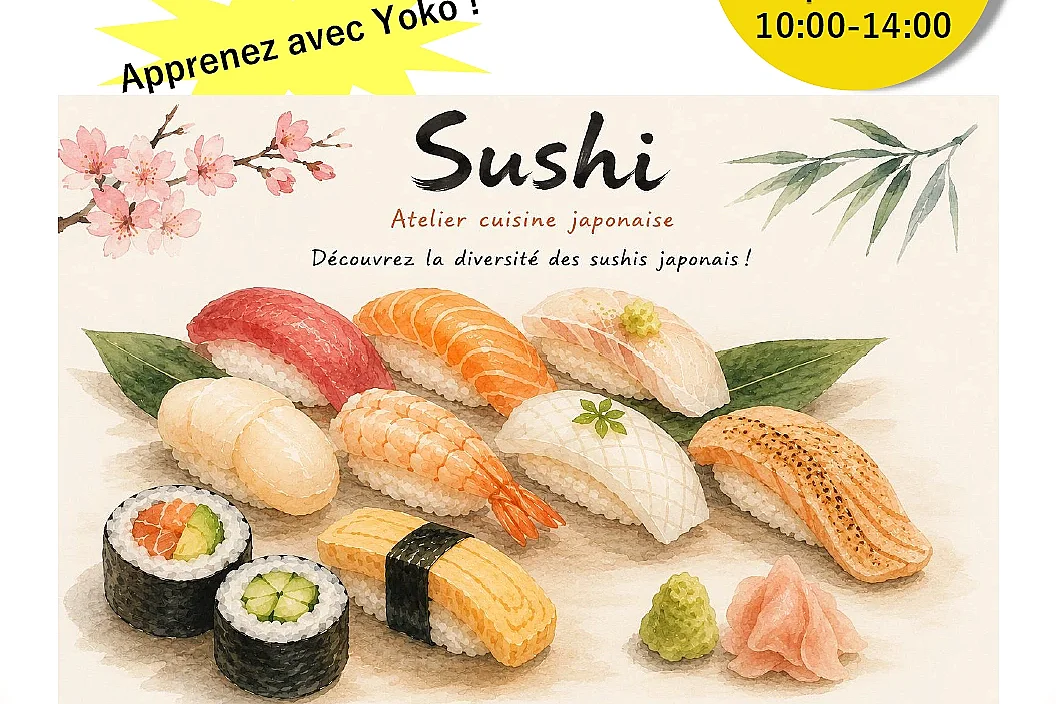 Atelier de cuisine japonaise – SUSHIS