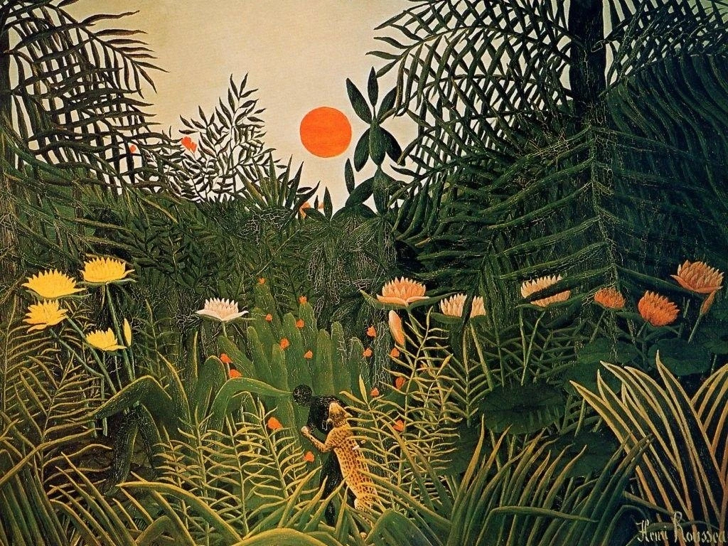 Les paysages extraordinaires du Douanier Rousseau
