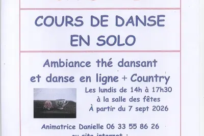 Initiation de danses sans partenaire pour dames