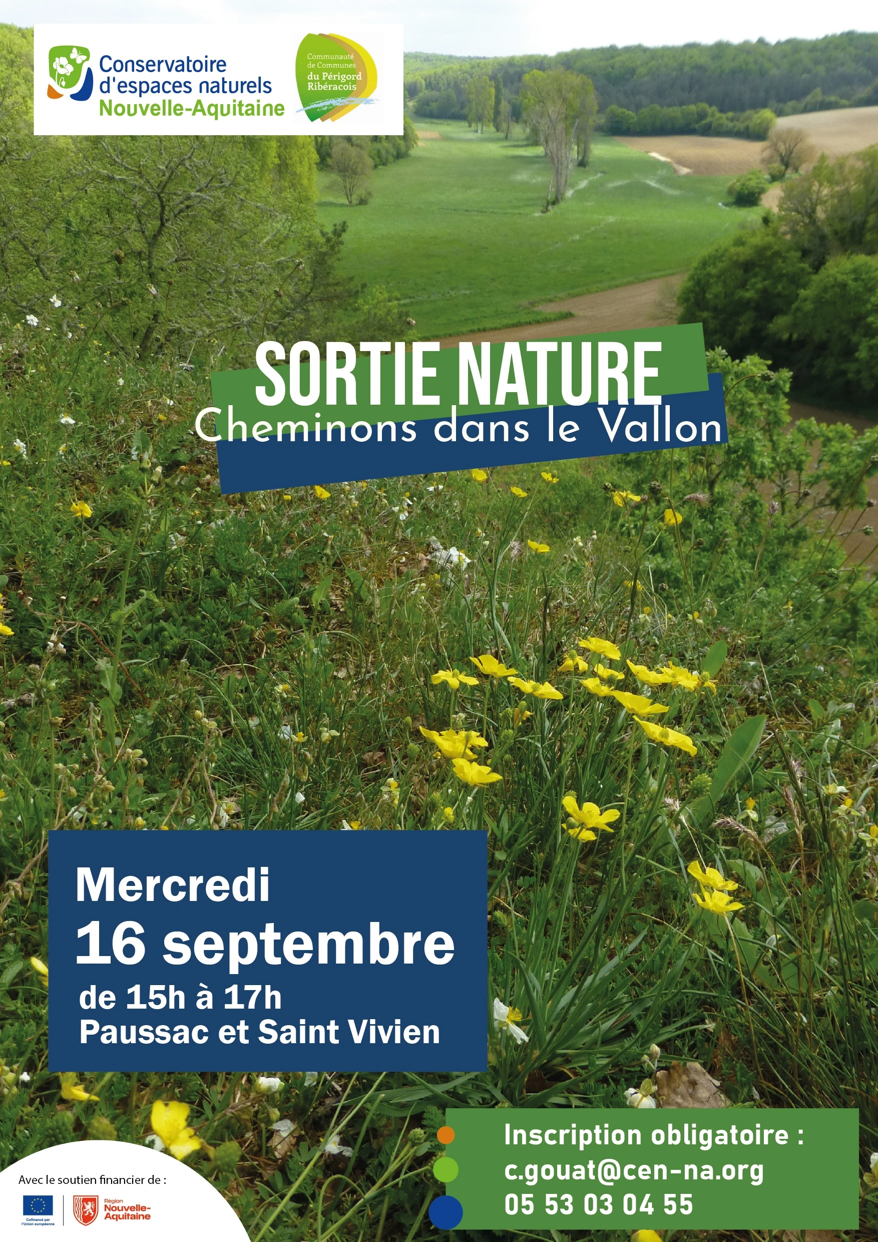 Sortie nature : Cheminons dans le Vallon
