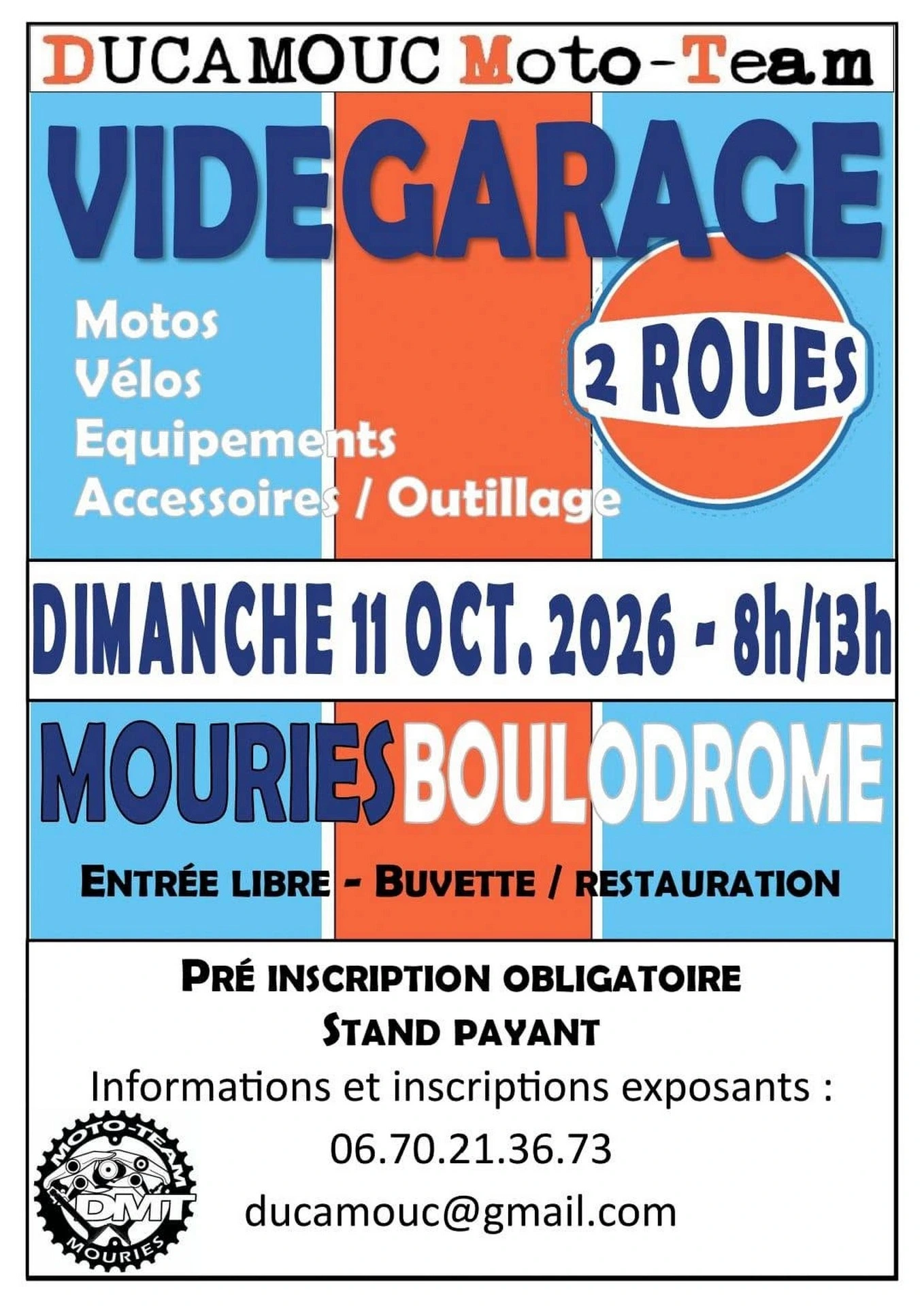 Vide-garage 2 roues