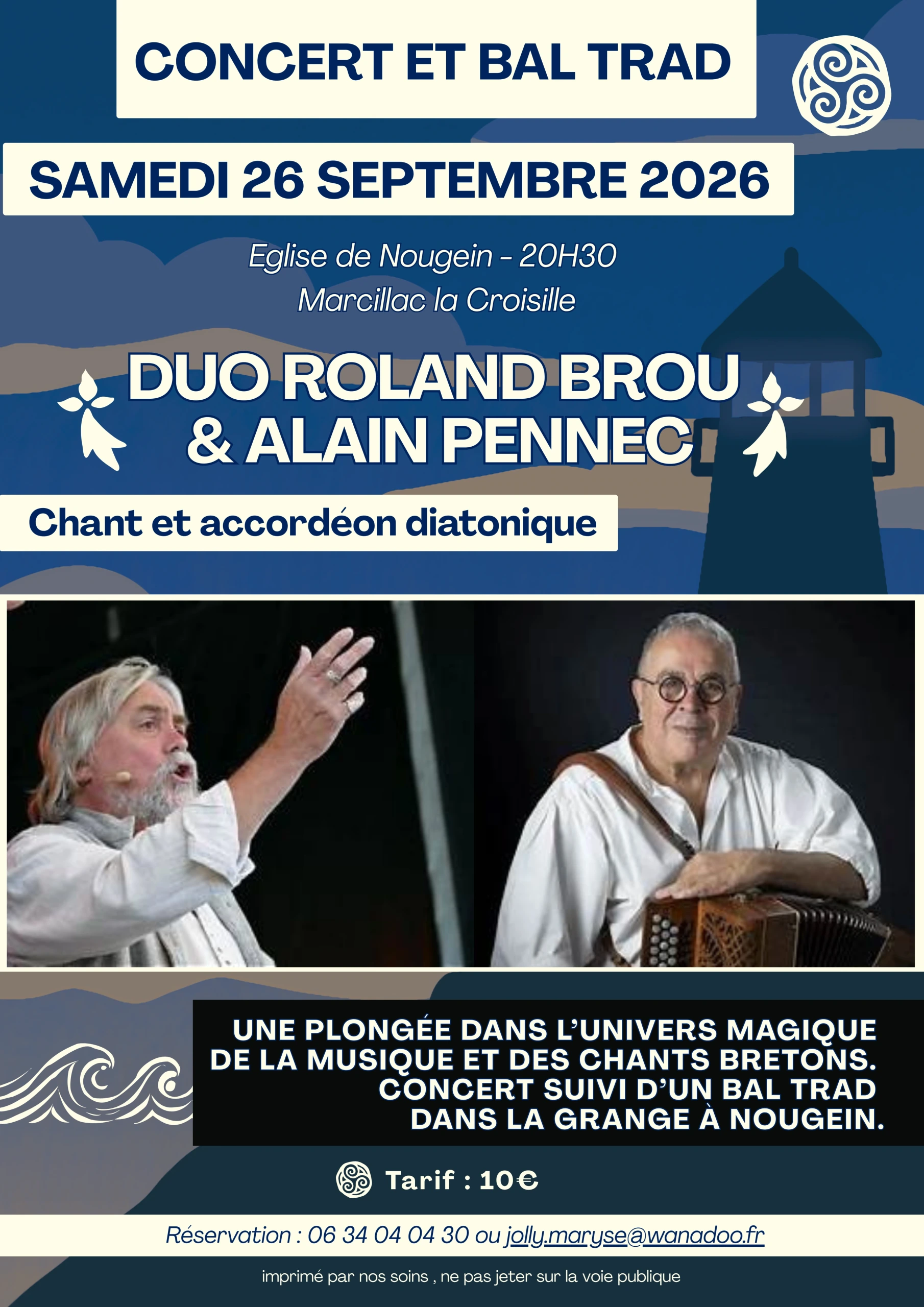 Concert DUO BROU PENNEC
