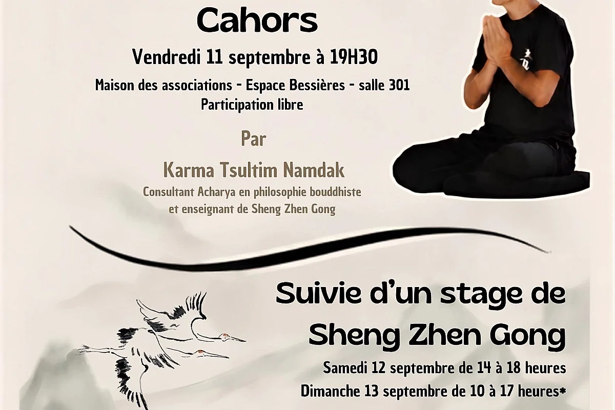 Conférence : La méditation assise et en mouvement
