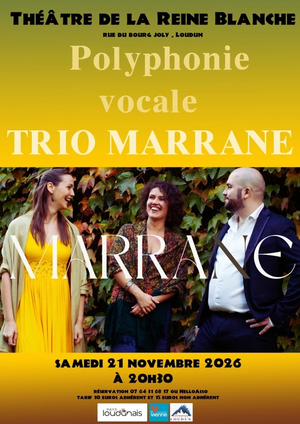 Polyphonie vocale avec le Trio Marrane