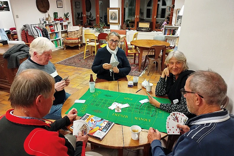 Soirée jeux de cartes et de société