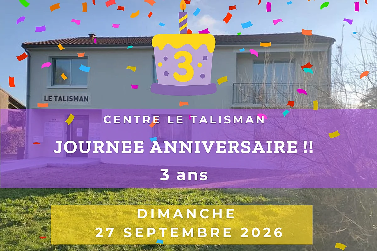 Journée anniversaire/portes ouvertes au Centre le Talisman à Niort