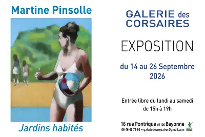 Jardins habités, martine pinsolle, peintures