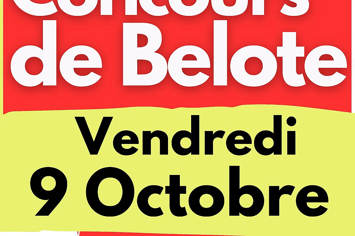 Concours de belote