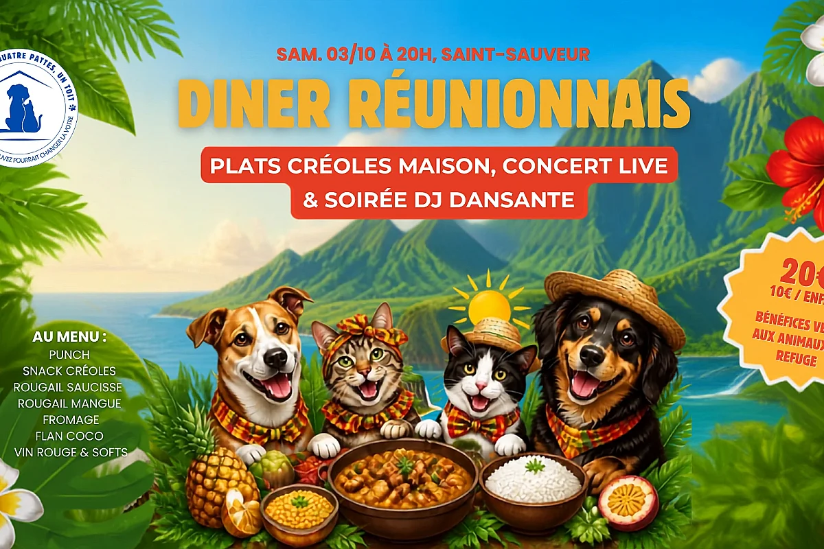 Repas dansant Réunionais
