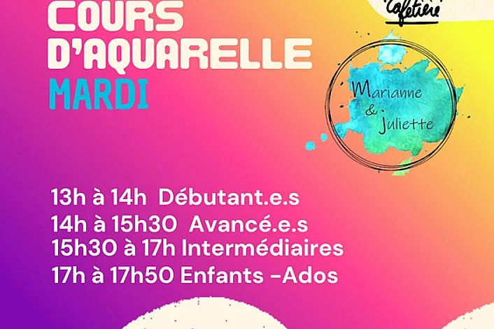 COURS D'AQUARELLE