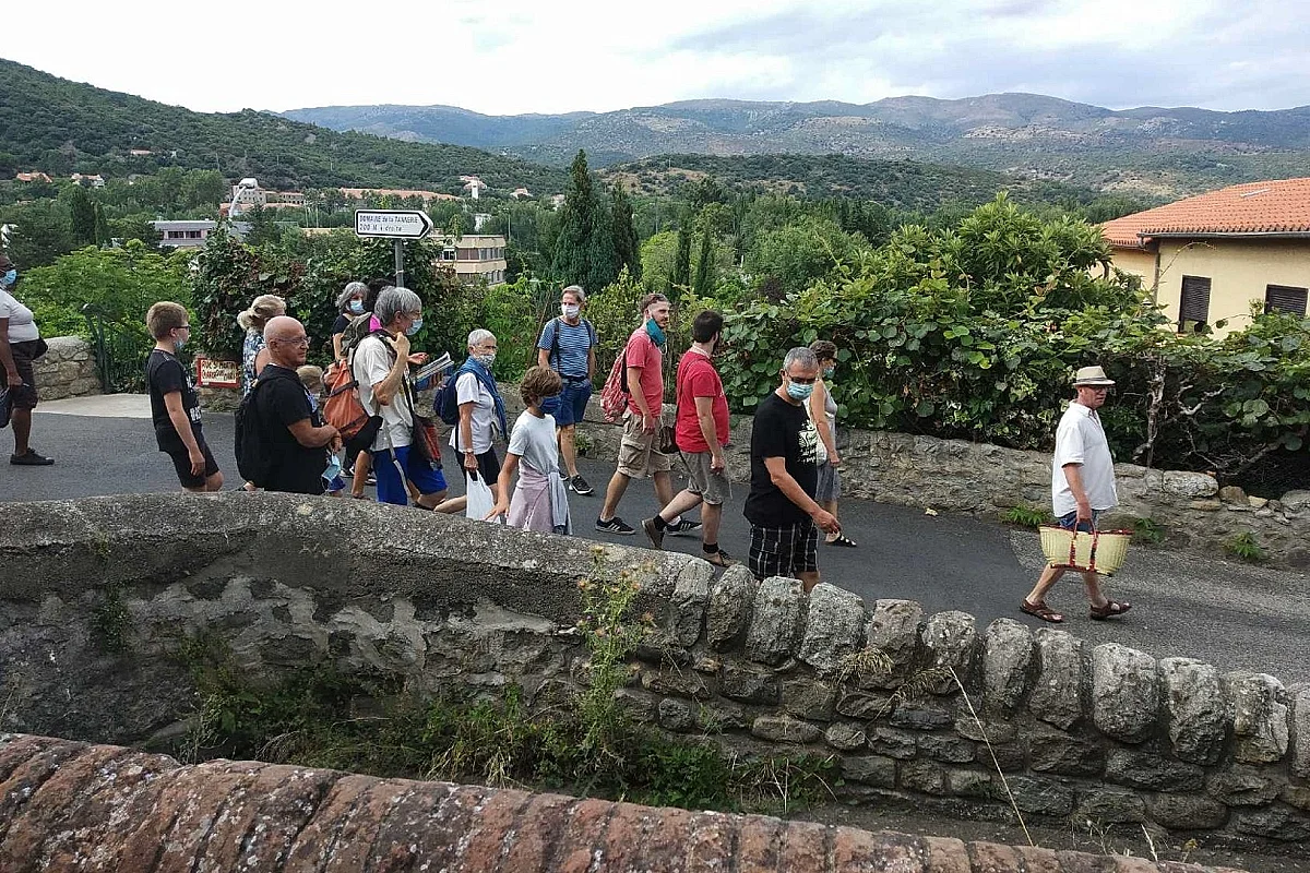 LES BALADES DU CONFLENT : "VISITE DE LA CHAPELLE DES BAINS, DU VILLAGE ET DE L'ÉGLISE DE MOLITG-LES-BAINS"