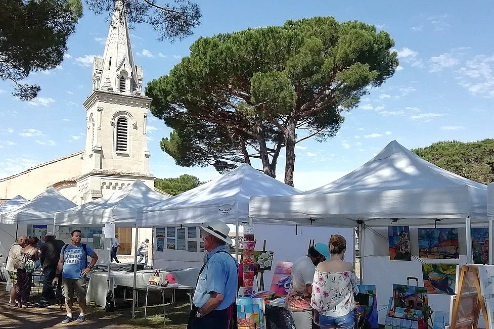 Exposition et démonstrations d'artistes girondins