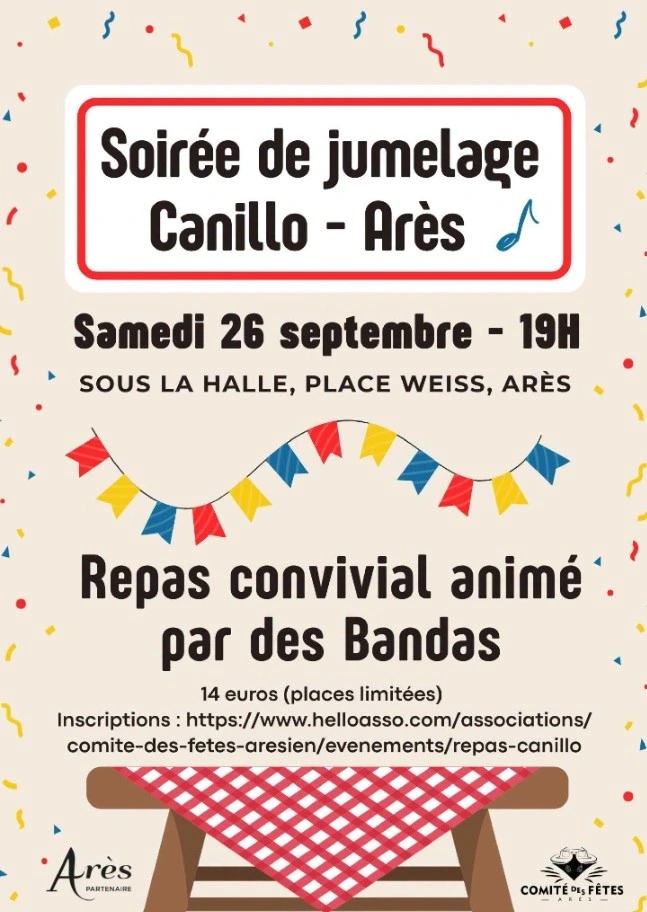 Soirée de jumelage Canillo - Arès