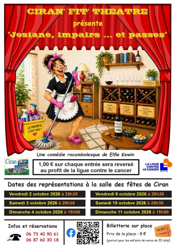 Spectacle : "Josiane, impairs....et passes"