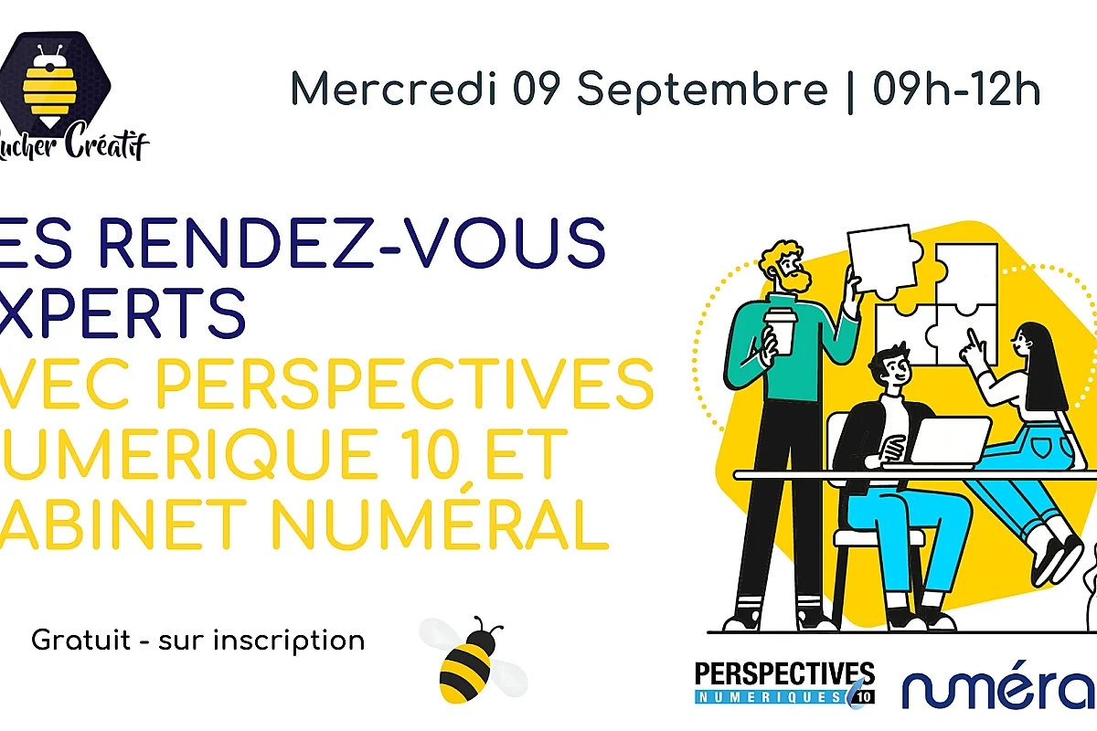 Les Rendez-vous Experts avec Perspectives Numérique 10 et cabinet Numéral